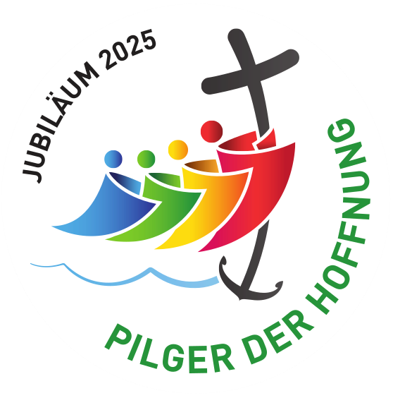 Logo des Jubiläums 2025 „Pilger der Hoffnung“
